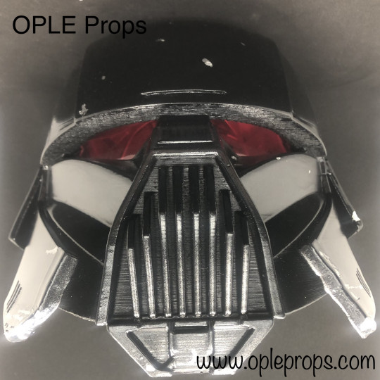 OPLE Props Darktrooper Helmlinse Maskenlinse Mandalorian Prop Visier Visor Linse costume Kostüm Helm 501st cosplay Dark Trooper 