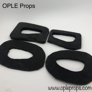 OPLE Props Fluffy Mounting System suits with helmet lenses or visors help to mount your lense Building support