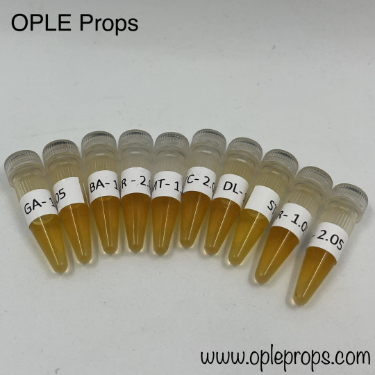 OPLE Props Jurassic Park Dino DNA Cryo vials with Dinosaur DNA Label Tyrannosaurus Rex Velociraptor Parasaurolophus Stegosaurus 