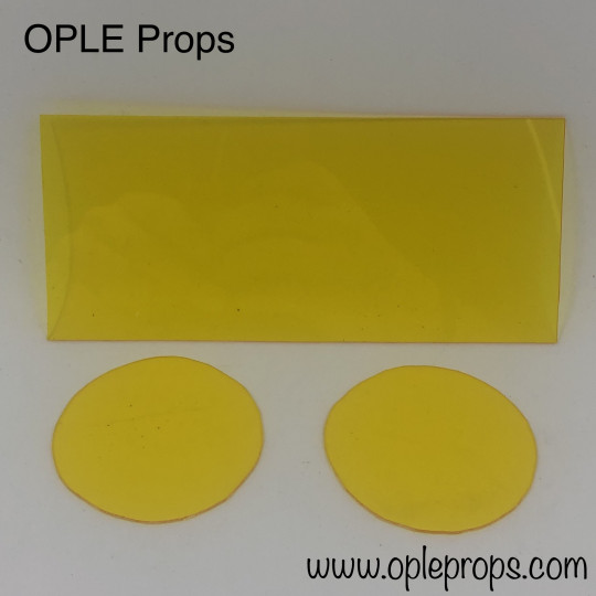 OPLE Props Bad Batch Soldat Tech Linsen + Display Klontrooper Klon Visier Linse Helmlinse Badbatch Clonetrooper Clone 501st Prop