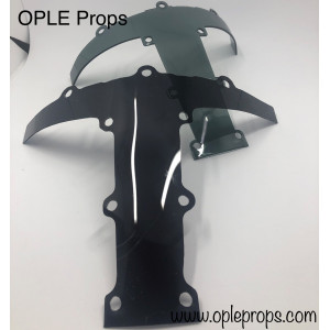 OPLE Props Hasbro Black Series Helm The Mandalorian Tauschlinse Linse Helm Helmlinse blackseries cosplay gewölbte Form visor vis