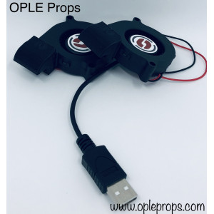 OPLE Props Belüftungsanlage OPLE Odin für Helme & Masken Lüfter Cooling Device Kostüm Costume Maskottchen Cosplay fuirsuit