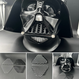 Darth Vader Mundgitter Gitter ROTJ ESB Version Helmgitter Rückkehr der Jedi Ritter Das Imperium schlägt zurück Helm Kostüm