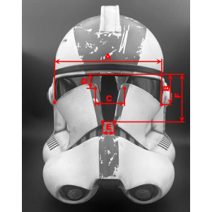 Konfigurator T-Linse T-Visor Visier Visor Individuell gestalten nach deinen Abmessungen