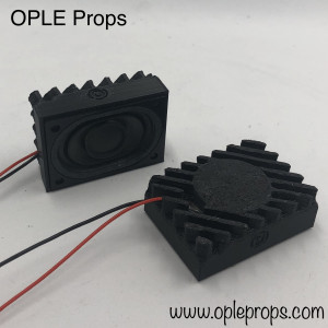 OPLE Props Deathtrooper Mic Tips mit Lautsprecher Sound System für Deathtrooper Helm Helme Trooper Speaker Lautsprecher Sound