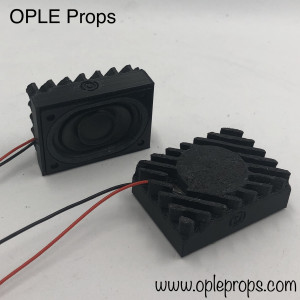 OPLE Props Deathtrooper Sound System for Deathtrooper helmets Mic Tips with mounted Speakers soundsystem Helmet Trooper Sound