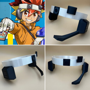 Yuhi Ohdo Headset aus Yu-Gi-oh! Go Rush Cosplay Anime Manga Kostüm