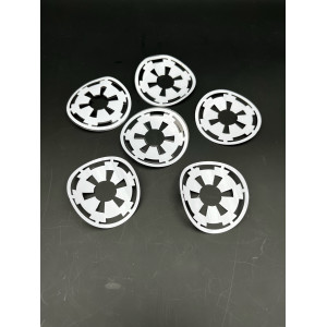 Vinyl Imperium Sticker Logo Tie Pilot Helm Aufkleber Imperiales Logo