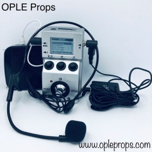 OPLE Props Voicechanger Soundsystem Komplettset Darth Vader Stimmenverzerrer Stimmverzerrer Darthvader Stimme