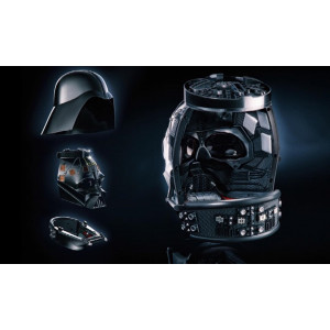 Star Wars Darth Vader Helm Black Series Elektronischer Helm tragbar dreiteilig Cosplay