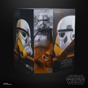 Star Wars The Mandalorian Black Series Elektronischer Helm Artillery Stormtrooper tragbar 1:1