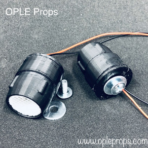 OPLE Props Stormtrooper Hovi Mic Tips with speaker Trooper Helmet Aerator Tusks Trooper Stormi Speaker hovimic cosplay Trooper S