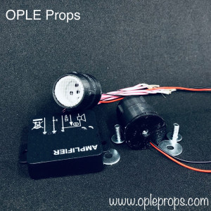 OPLE Props Stormtrooper Hovi Mic Tips with speaker Trooper Helmet Aerator Tusks Trooper Stormi Speaker hovimic cosplay Trooper S