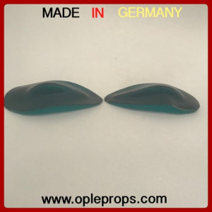OPLE Props Tie Fighter Pilot Bubble Helmet Lenses Green 501st Tie-Pilot Single lense Cosplay Bubbles Bubbled