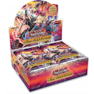 Yu-Gi-Oh! TCG Wild Survivors 25th Anniversary Edition Booster Display (24 Booster) Deutsche Version